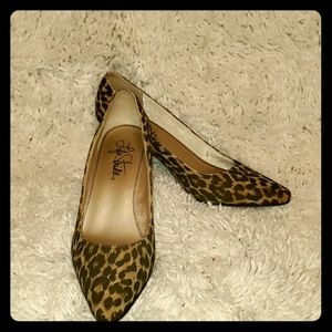 Leopard print dress shoes